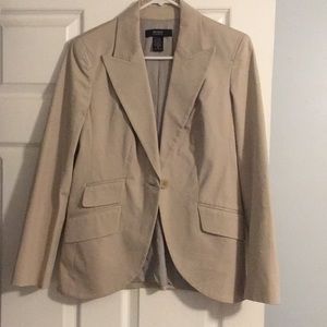 Greige suit jacket